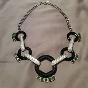 Banana Republic Crystal Arches Necklace